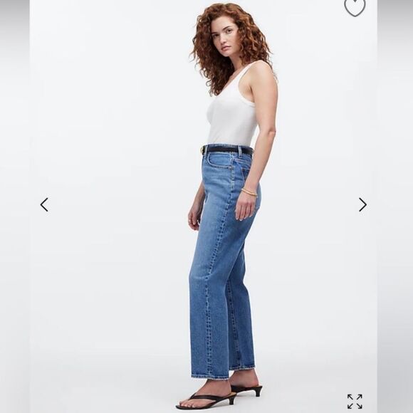 The Curvy '90s Straight Crop Jean in Hazeldell Wash light blue Size 25 - Picture 9 of 16